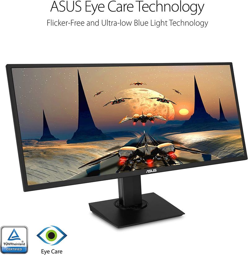 Asus VP348QGL Ultra-Wide Curved Monitor (Certified Refurbished)