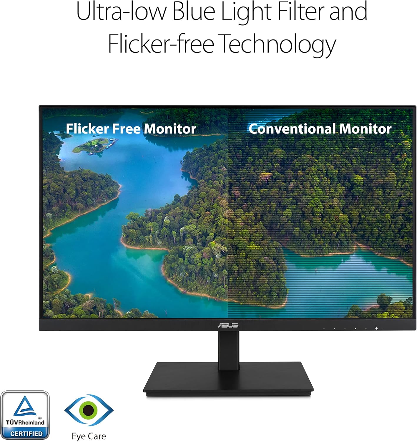 Asus VA24DQSB 23.8" Full HD LED LCD Monitor (Certified Refurbished)