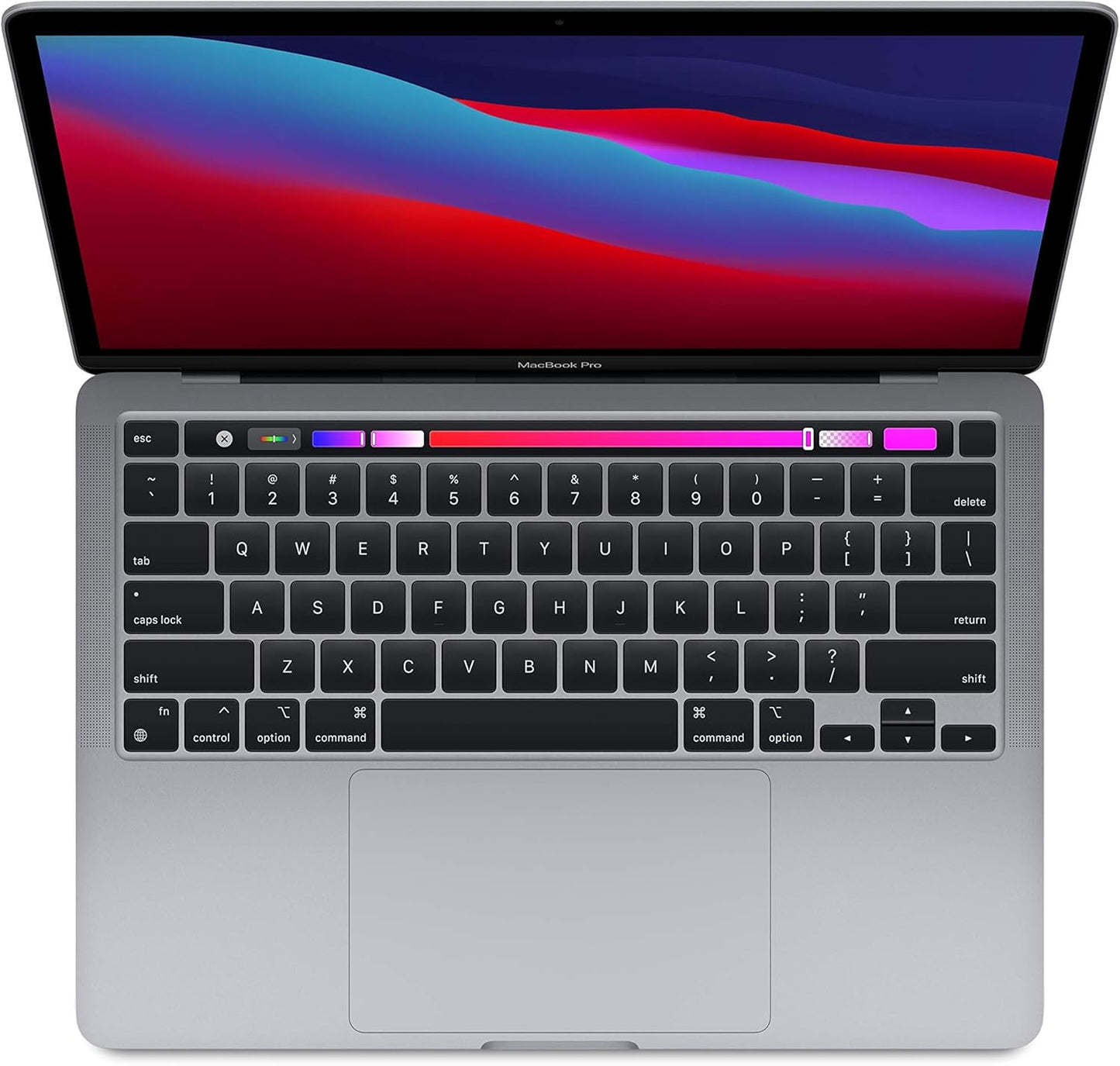 MacBook Pro (13", 2020, M1 series) - Space Grey - Hungarian (Refurbished)