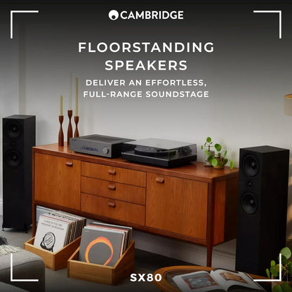 Cambridge Audio SX80 Floorstanding Speaker - Single (Certified Refurbished)