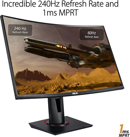 ASUS TUF VG27VQM 27" Class Full HD Curved Screen Gaming LCD Monitor (Certified Refurbished)