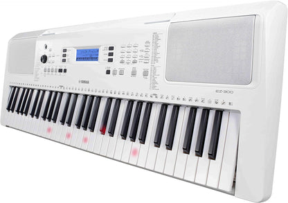 Yamaha EZ-300 61-Key Portable Keyboard with Lighted Keys (Certified Refurbished)