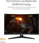 ASUS TUF VG328H1B Gaming Monitor - 31.5" FHD 165Hz 1ms GTG Curved VA LED FreeSync (Certified Refurbished)