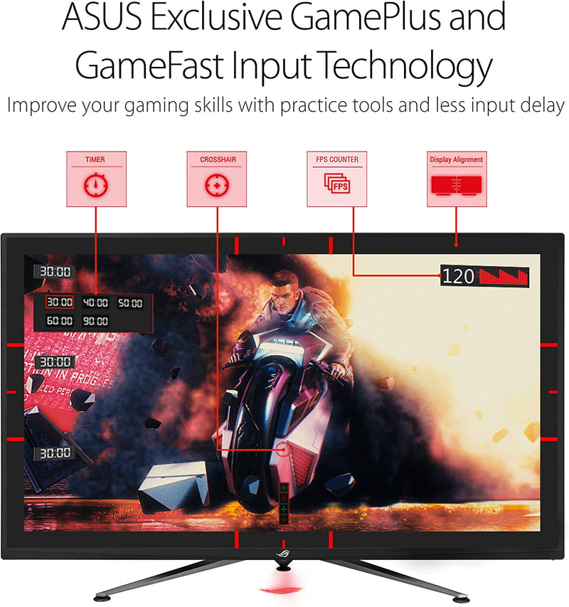  ASUS ROG Swift 32 inches 4K HDR 144Hz DSC Gaming Monitor  (PG32UQX) (Renewed) : Electronics