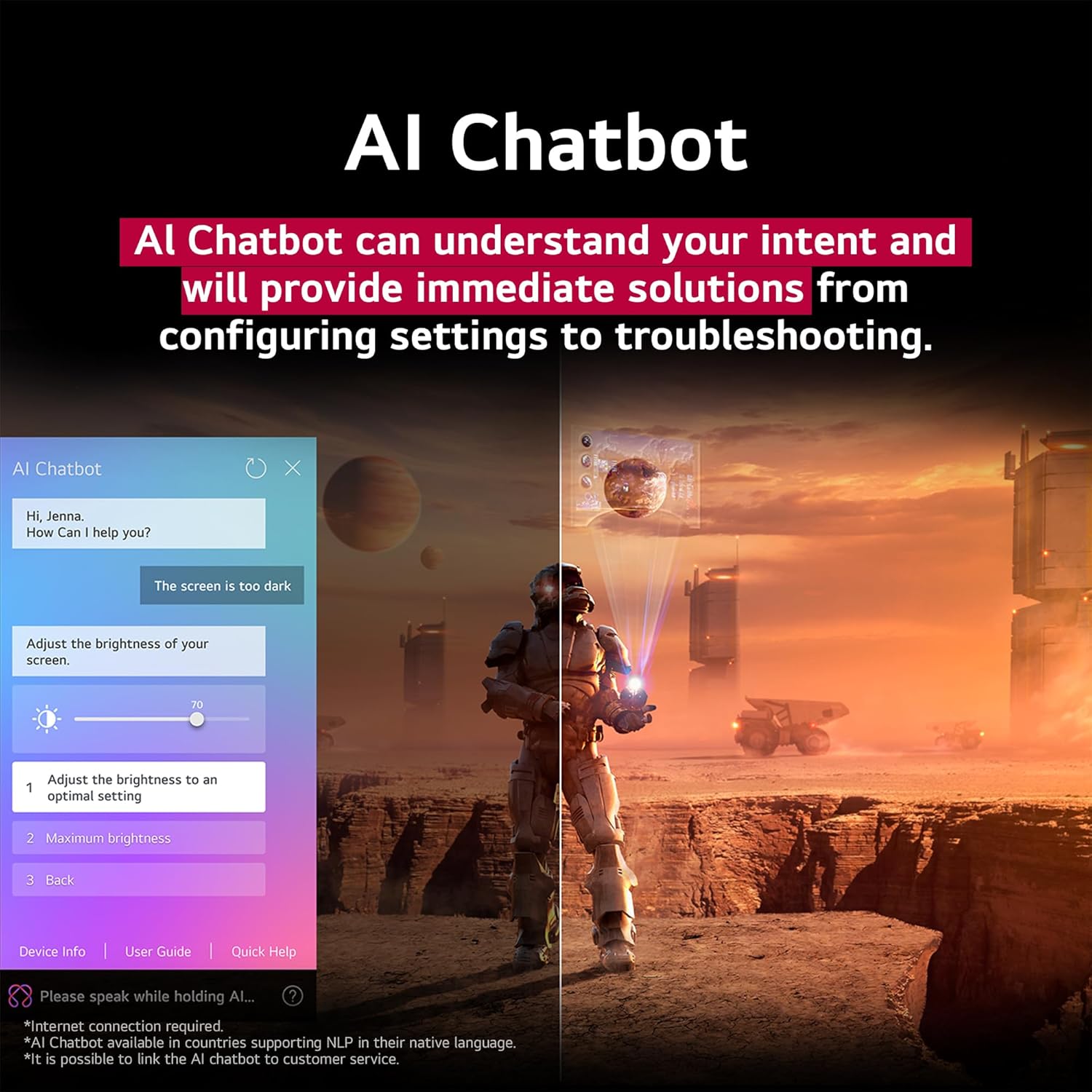 LG 65-Inch QNED85 Mini LED QNED Evo 4K Smart TV - α8 AI Processor 4K Gen 2, Dynamic QNED Colour, Alexa Built-In, 120Hz Refresh Rate, HDMI 2.1, FreeSync, VRR, WebOS 25, Magic Remote (65QNED85) (Refurbished)