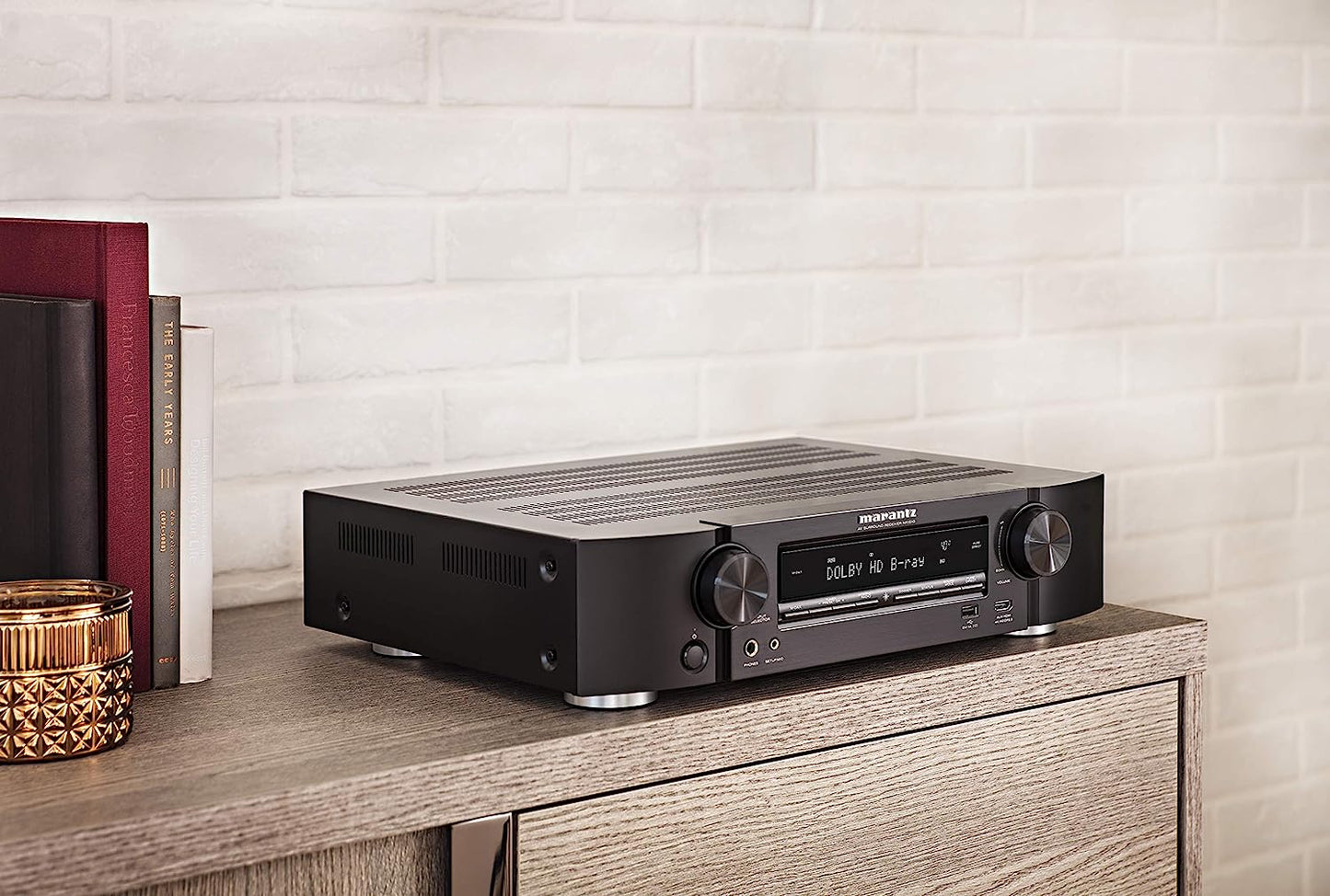 Marantz NR1510 UHD 5.2 Ch. AV Receiver – Slim (Certified Refurbished)