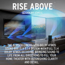 Klipsch Cinema 1200 5.1.4 Dolby Atmos Sound Bar and Surround Sound System (Certified Refurbished)