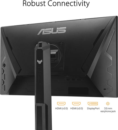 ASUS TUF Gaming 24” (23.8” viewable) 1080P Monitor (VG249QL3A) - Full HD, 180Hz, 1ms, Fast IPS, ELMB, FreeSync Premium, G-SYNC Compatible, Speakers, DisplayPort, Height Adjustable (Certified Refurbished)