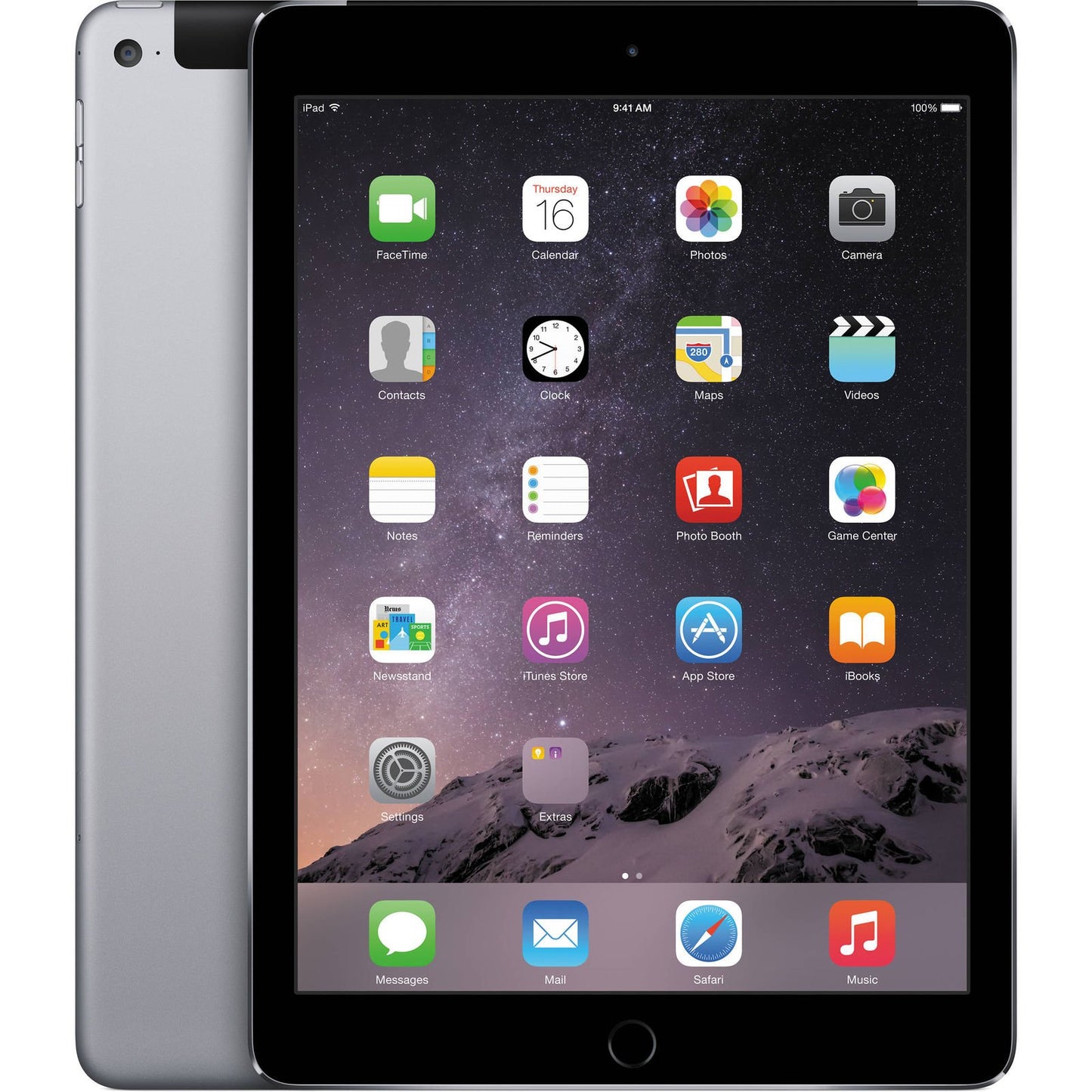Apple iPad Air 2 (Wi-Fi + Cellular) (Refurbished)