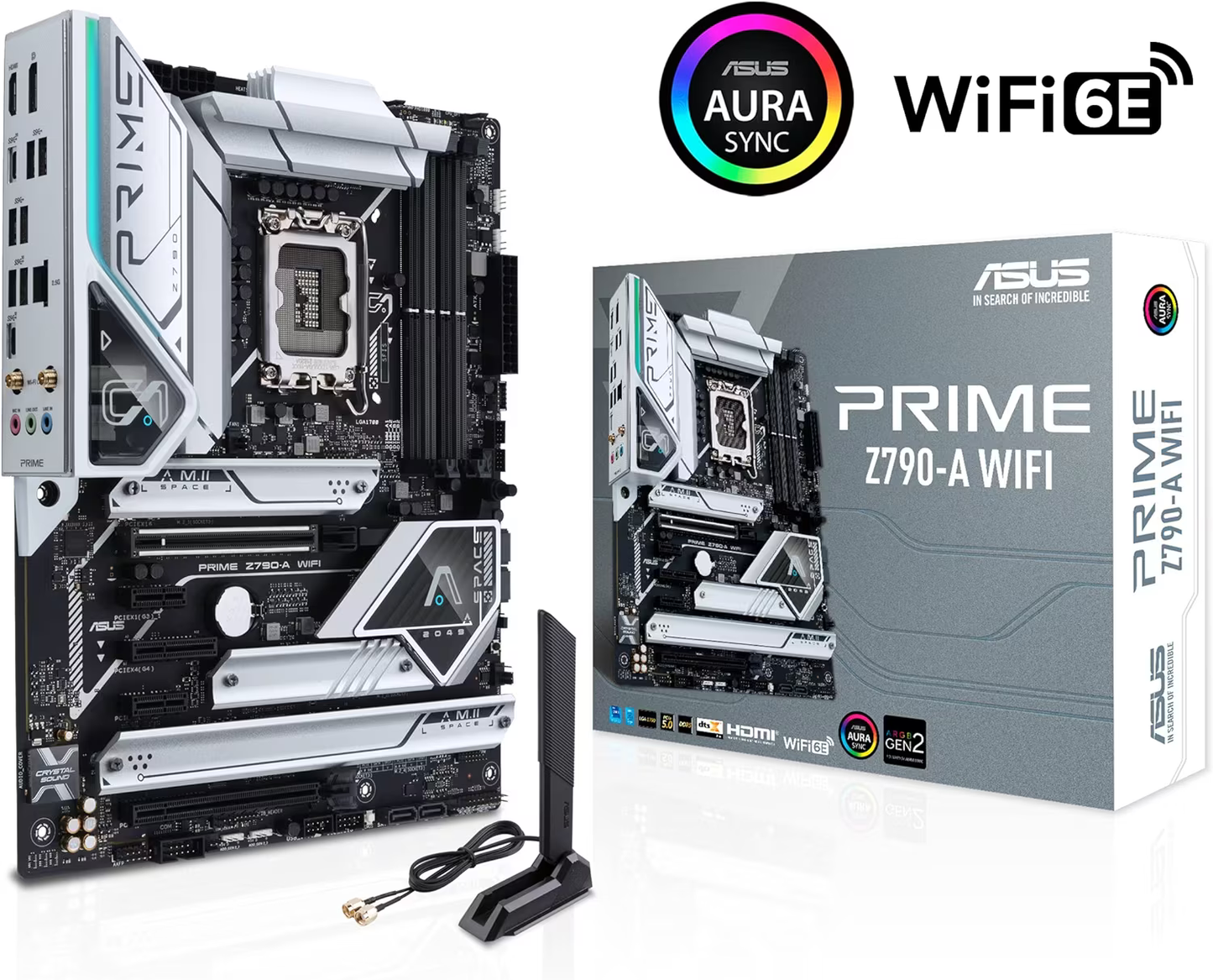 ASUS Prime Z790-A WiFi 6E LGA 1700(Intel 13th&12th) ATX Motherboard (Certified Refurbished)