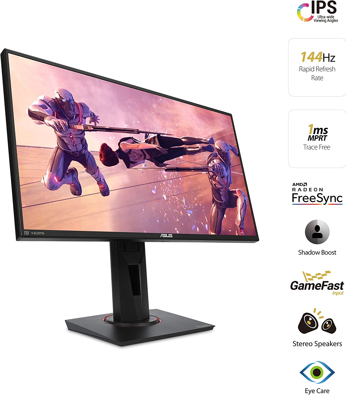 Asus TUF Gaming VG259Q Gaming Monitor – 25 inch (24.5 inch viewable) F