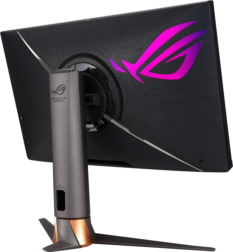 Asus PG279QM ROG Swift 27” 1440P Gaming Monitor WQHD (2560 x 1440), Fast IPS, 240Hz, 1ms, G-SYNC, DisplayHDR400, HDMI, DisplayPort (Certified Refurbished)