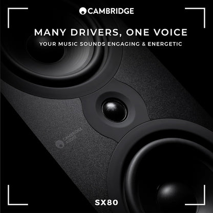 Cambridge Audio SX80 Floorstanding Speaker - Single (Certified Refurbished)
