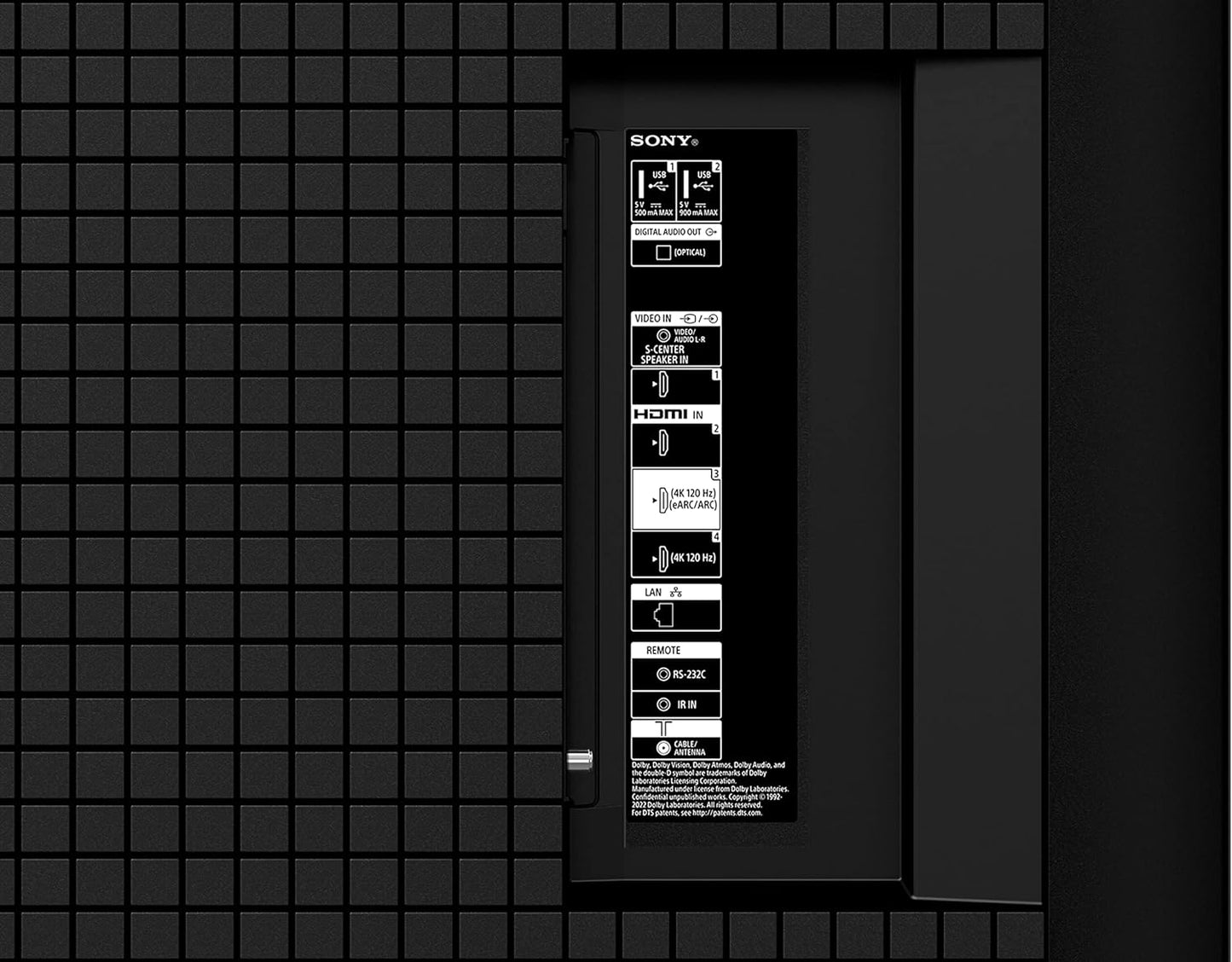 Sony 65 inch X90L Full Array LED 4K Ultra HD Smart Google TV with Dolby Vision HDR and Exclusive Features for PlayStation 5 (XR65X90L) (Refurbished)