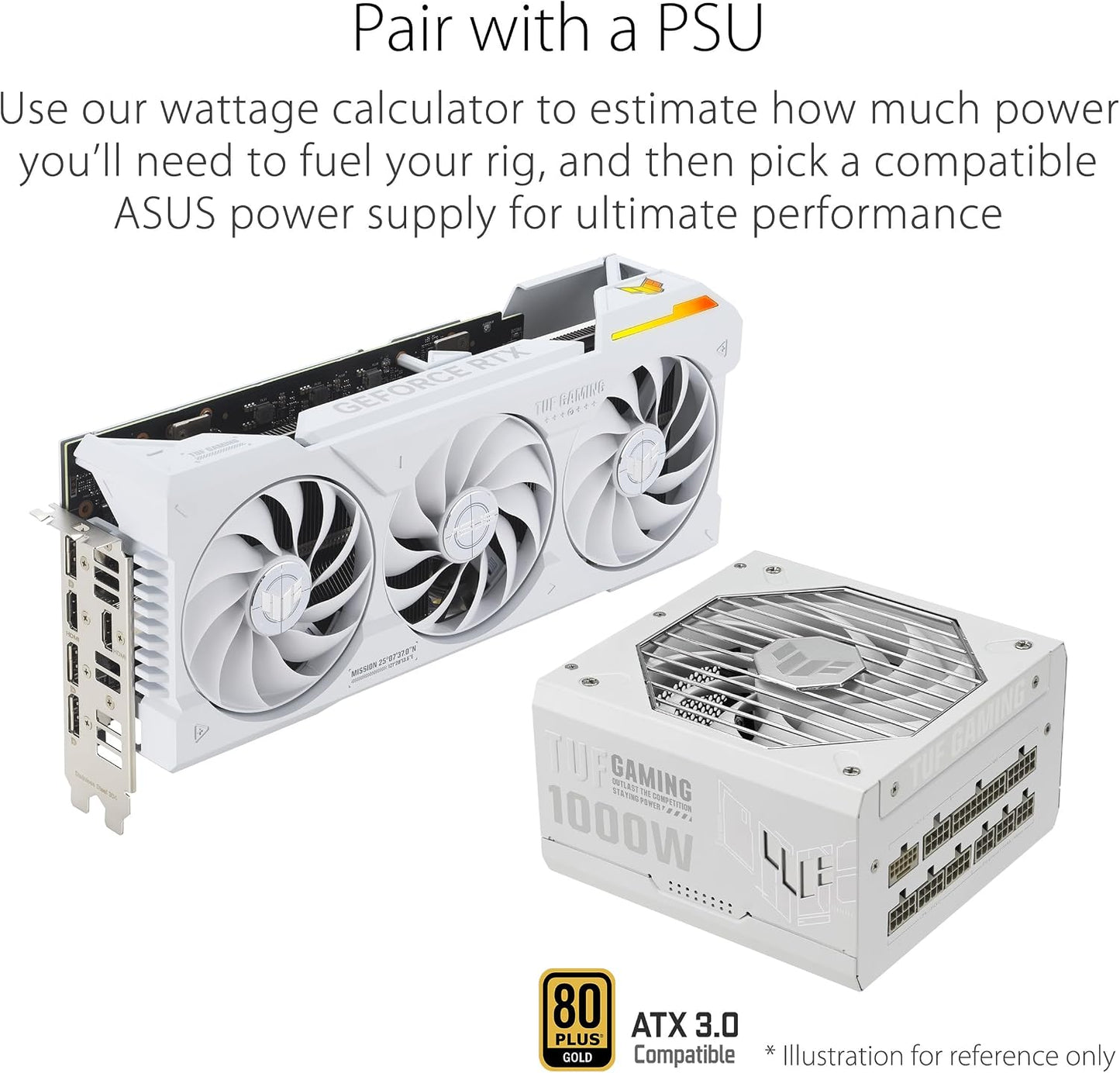 ASUS TUF Gaming GeForce RTX 4070 Ti Super BTF White OC Edition 16GB GDDR6X (NVIDIA DLSS 3, (GC-HPWR) Gold Finger, PCIe 4.0, 2X HDMI 2.1a, 3X DisplayPort 1.4a (Certified Refurbished)
