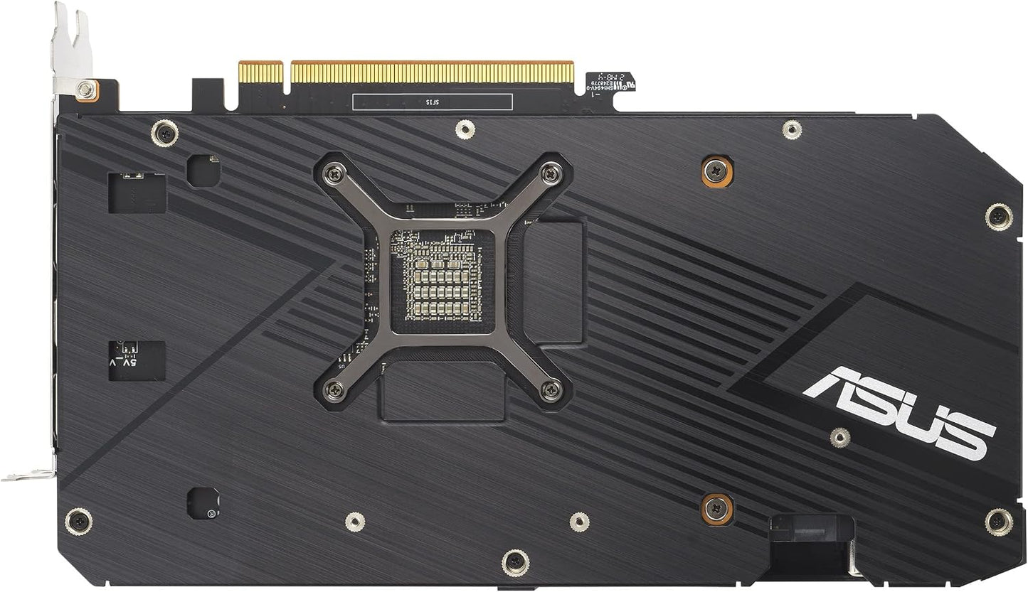 ASUS Dual Radeon RX 6600 V2 8GB GDDR6 Gaming Graphics Card AMD Radeon RX6600, PCIe 4.0, 1x HDMI 2.1, 3X DisplayPort 1.4a (Certified Refurbished)