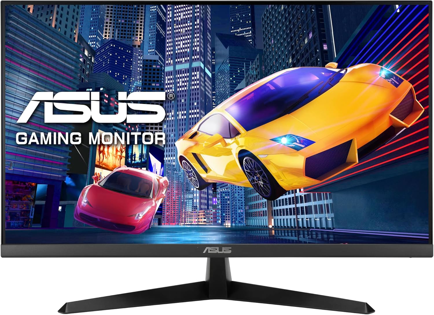 ASUS 27” 1080P Eye Care Monitor (VY279HGR) - Full HD, IPS, 120Hz, 1ms, Adaptive Sync, for Working and Gaming, Eye Care Plus, Blue Light Filter, Flicker Free, SmoothMotion, DisplayWidget (Certified Refurbished)