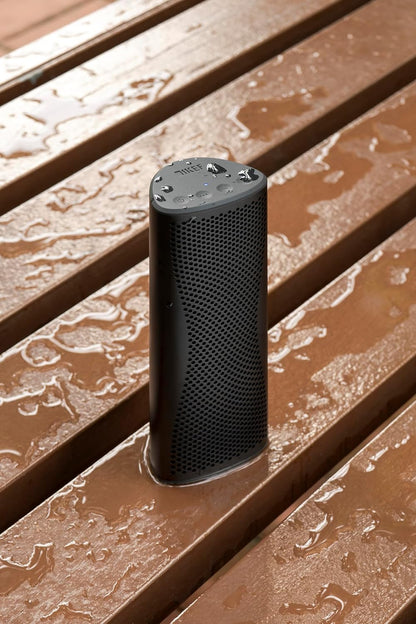 KEF Muo High-Fidelity Portable Speaker - Midnight Black (Certified Refurbished)