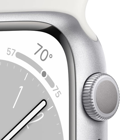 Apple Watch Series 8 (2022, Stainless Steel) - Silver (Refurbished)