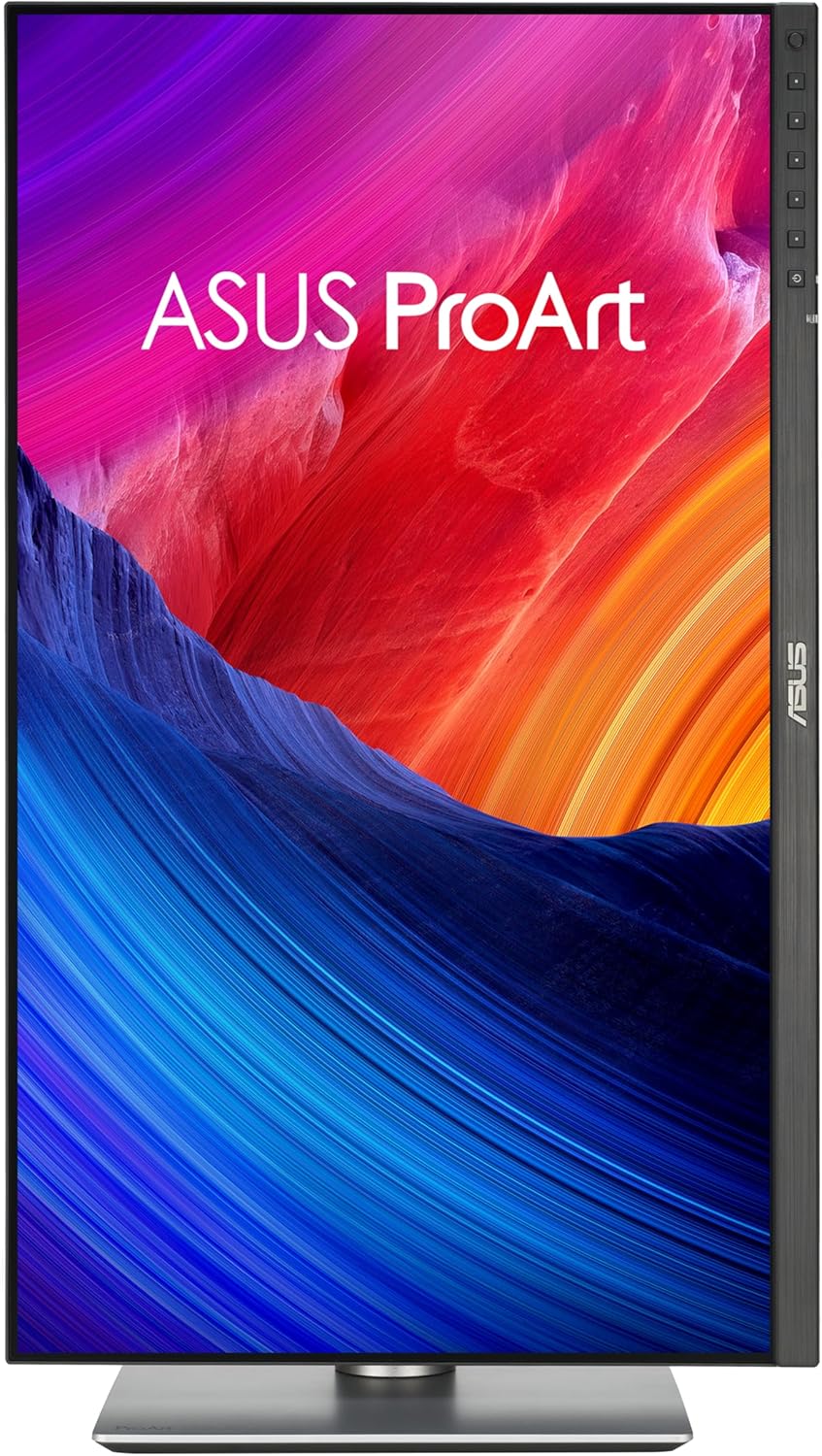 ASUS ProArt Display 27” 5K HDR Professional Monitor (PA27JCV) - 5K (5120 x 2880), IPS, 99% DCI-P3, 100% sRGB, ΔE < 2, USB-C PD 96W, Calman Verified, Color Accurate, Auto KVM, LuxPixel (Certified Refurbished)