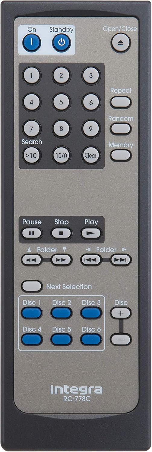 Integra CDC-3.4 Premium 6 Disc CD Carousel Changer  (Certified Refurbished)