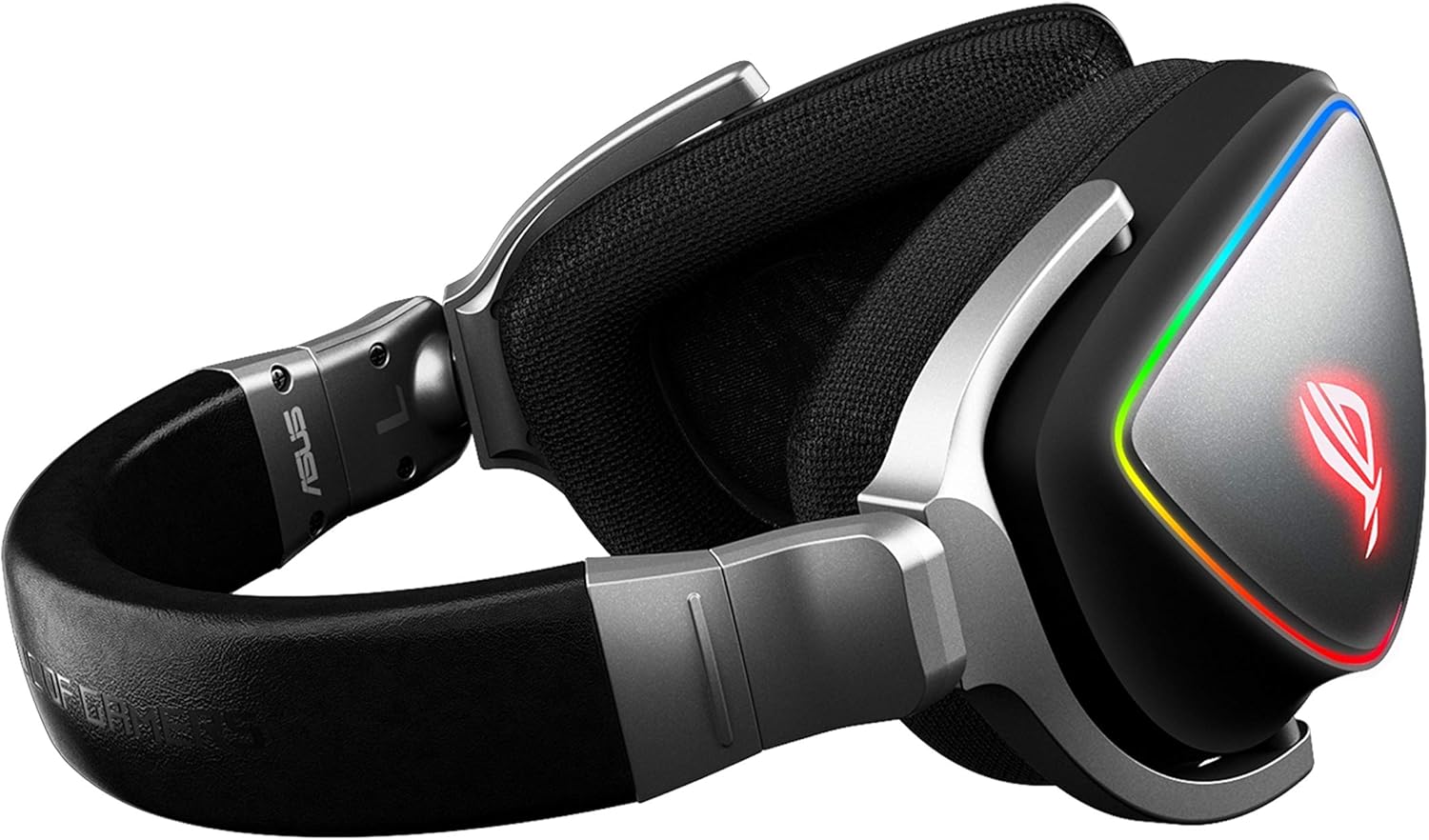 ASUS ROG Delta USB-C Gaming Headset for PC, Mac, Playstation 4, Teamspeak, and Discord with Hi-Res ESS Quad-DAC, Digital Microphone, and Aura Sync RGB Lighting (Certified Refurbished)