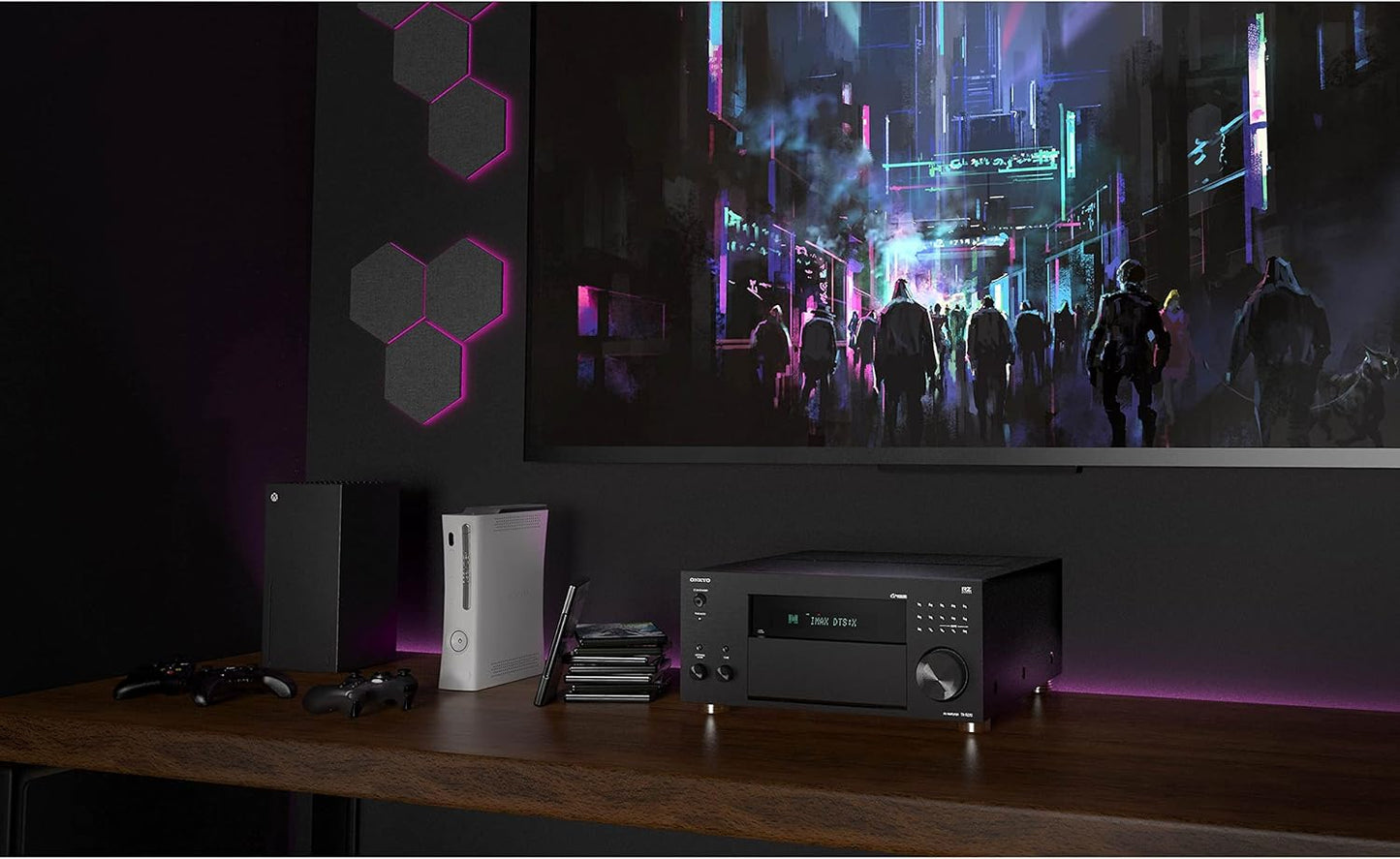 Onkyo TX-RZ70 11.2-Channel AV Receiver - 140 Watts Per Channel, Dirac Live Out of Box, Works with Sonos Certified, THX Certified and More (Certified Refurbished)
