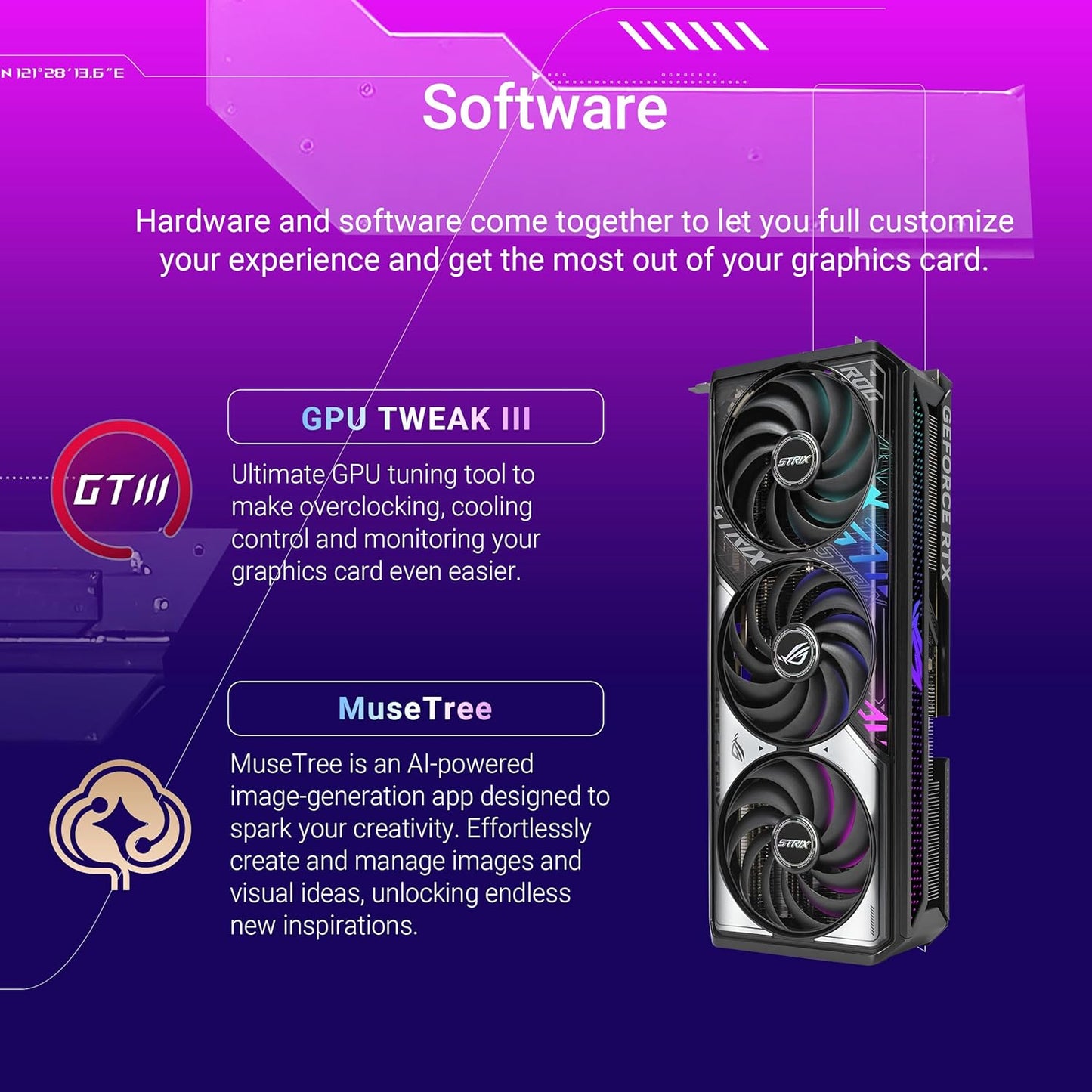 ASUS ROG Strix GeForce RTX 5070 Ti OC Edition 16GB GDDR7 Graphics Card (PCIe 5.0, 16GB GDDR7, HDMI/DP 2.1, 3.2-Slot, Axial-tech Fans, MaxContact Design with Vapor Chamber) (Certified Refurbished)