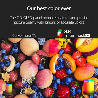 Sony BRAVIA XR 55” Class A95L QD-OLED 4K HDR Google TV (Refurbished)