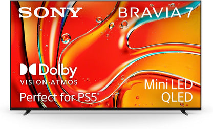 Sony BRAVIA 7 Mini LED QLED 4K HDR Google TV (K-55XR70) (Refurbished)