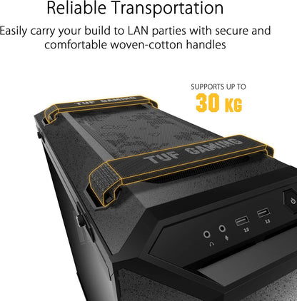 ASUS TUF Gaming GT501 Case (Certified Refurbished)