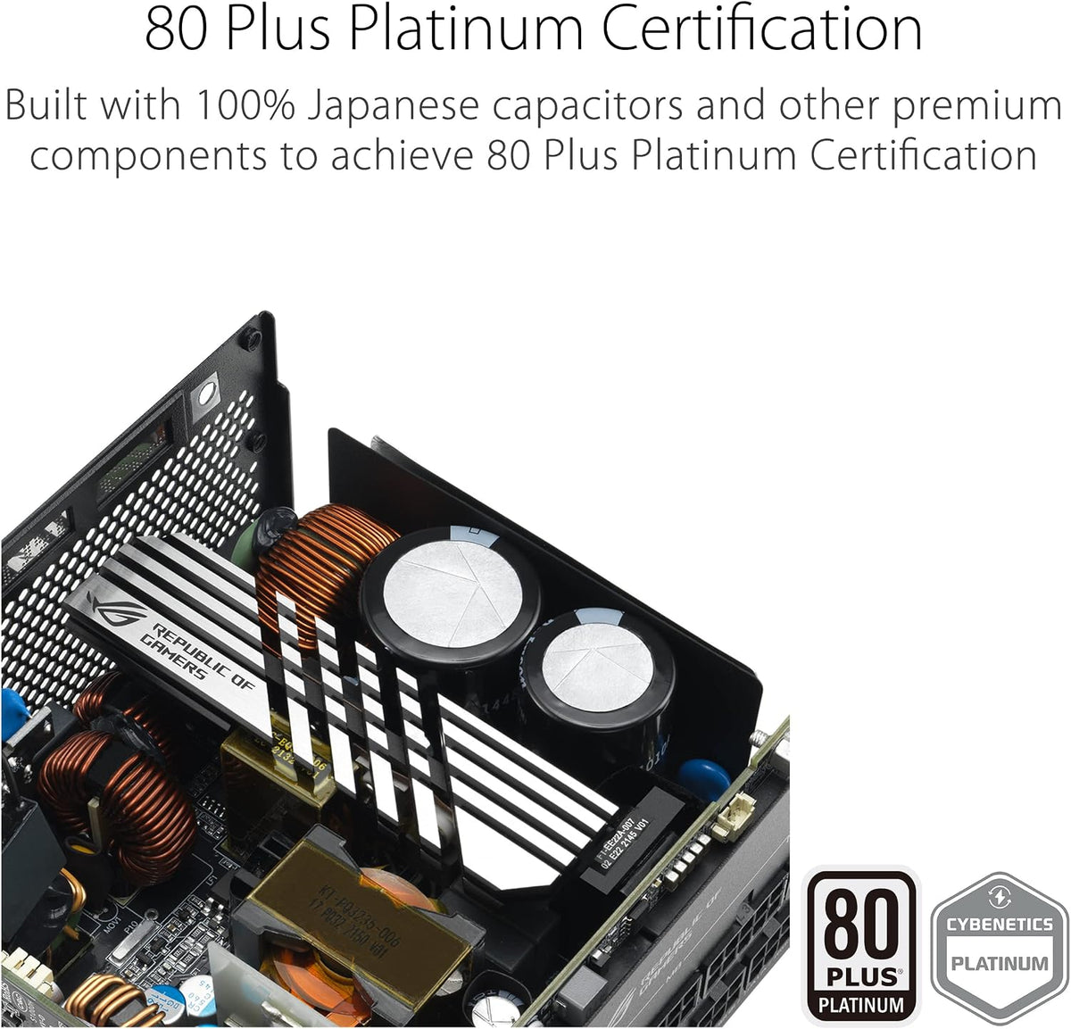 ASUS ROG Loki 1000W SFX-L 80 Plus Platinum Fully Modular Power Supply (ATX 3.0, PCIe 5.0 16-pin Cable, 120mm PWM ARGB Fan, Aura Sync, SFX-to-ATX Bracket) (Certified Refurbished)