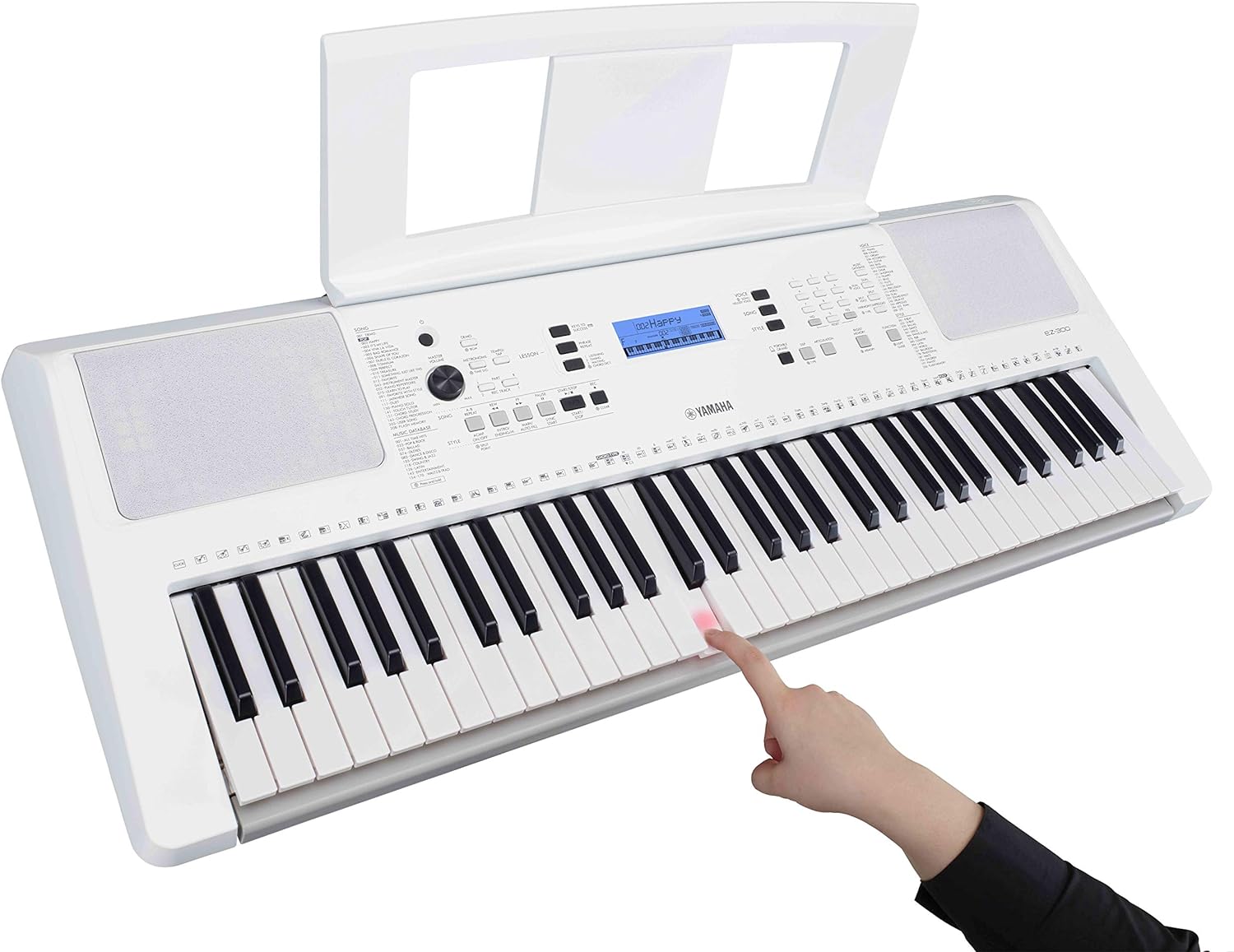 Yamaha EZ-300 61-Key Portable Keyboard with Lighted Keys (Certified Refurbished)