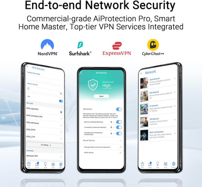 Asus RT-BE58U WiFi 7 AiMesh Extendable Router (Certified Refurbished)