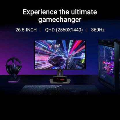 ASUS ROG Strix 27” 1440P Gaming Monitor (XG27ACDNG) - QHD (2560 x 1440), QD-OLED, 360Hz, 0.03ms, G-SYNC Compatible, FreeSync Premium Pro, DisplayHDR True Black 400 (Certified Refurbished)