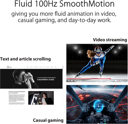 ASUS TUF Gaming VG279Q1A 27” Gaming Monitor, 1080P Full HD, 165Hz (Supports 144Hz), IPS, 1ms, Adaptive-sync/FreeSync Premium, Extreme Low Motion Blur, Eye Care, HDMI DisplayPort (Certified Refurbished)