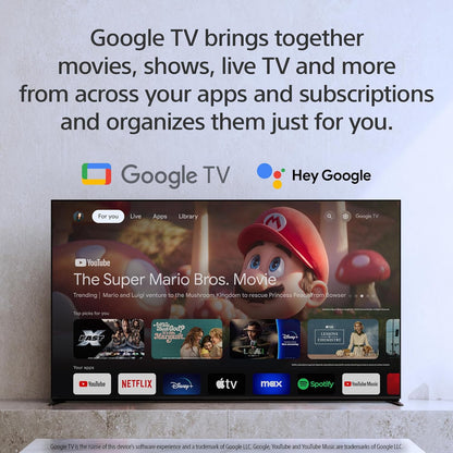 Sony BRAVIA 7 4K HDR Smart QLED Mini-LED TV (K-65XR70) (Refurbished)