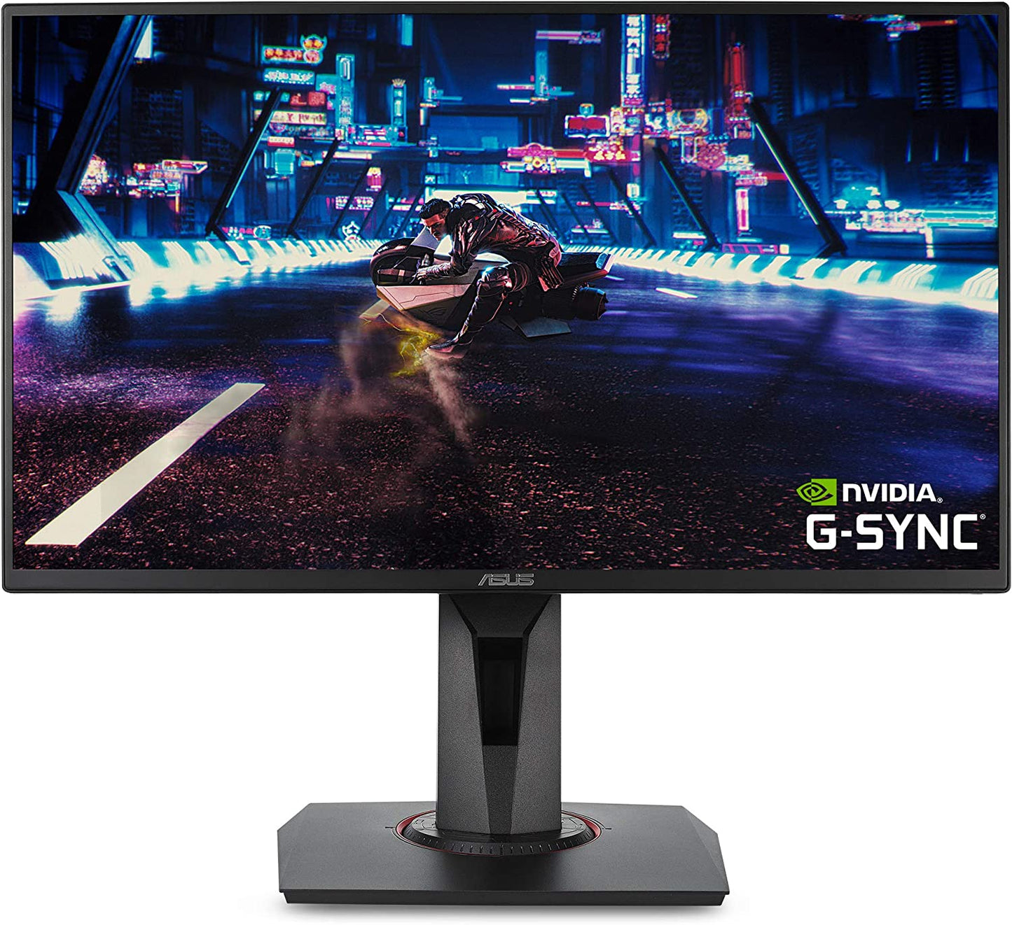 ASUS VG258QR 24.5” Gaming Monitor, 1080P Full HD, 165Hz (Supports 144Hz), G-SYNC Compatible, 0.5ms, Extreme Low Motion Blur, Eye Care, DisplayPort HDMI DVI-D (Certified Refurbished)