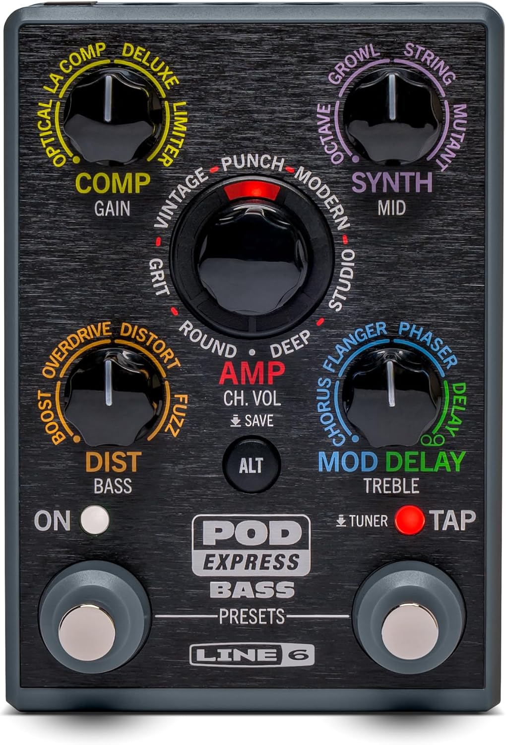 Line 6 POD Express Bass Guitar Pedal (Certified Refurbished)