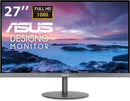 ASUS Designo MZ279HL Ultraslim Monitor - 27 inch, Full HD, IPS, Frameless, Ultraslim design, Ergonomic design (Certified Refurbished)