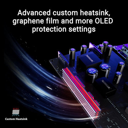 ASUS ROG Swift 32” 4K OLED Gaming Monitor (PG32UCDM) - UHD (3840 x 2160), QD-OLED, 240Hz, 0.03ms, G-SYNC Compatible, Custom Heatsink, Graphene film, 99% DCI-P3, True 10-bit, 90W USB-C (Certified Refurbished)