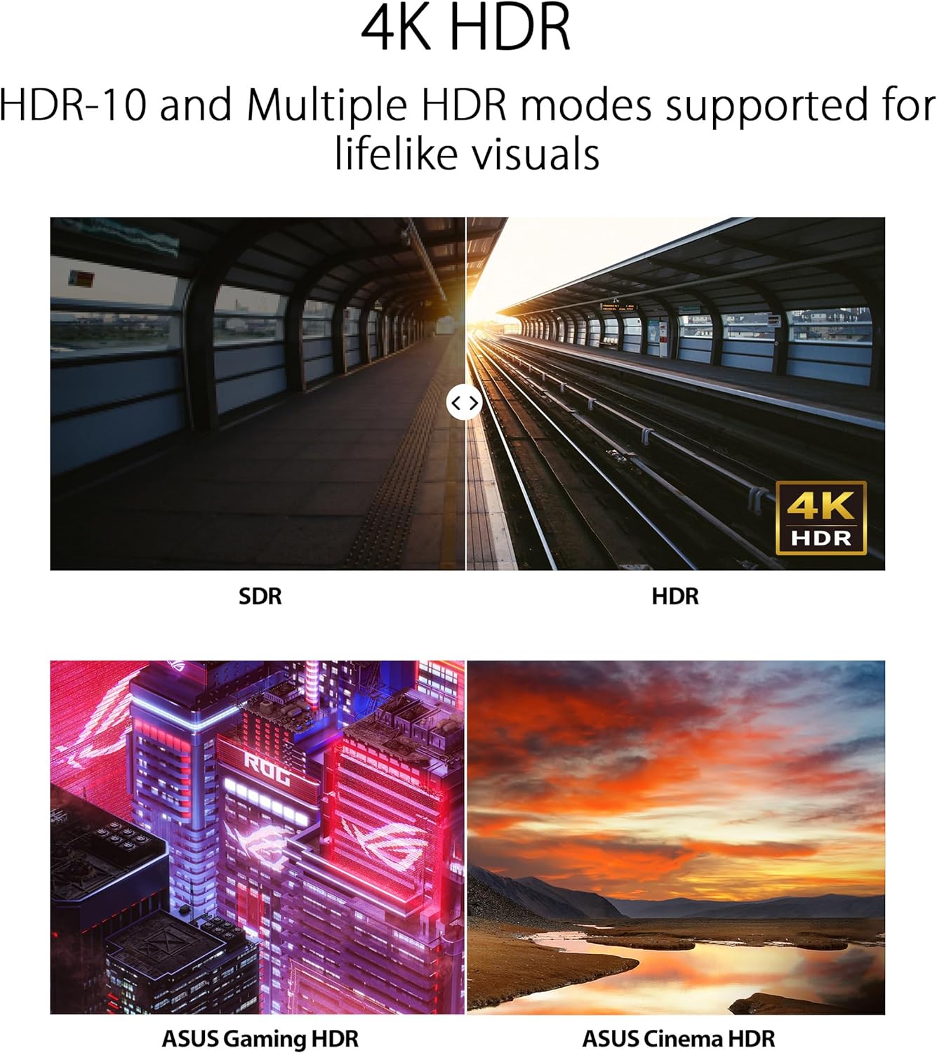 ASUS 31.5” 4K HDR Eye Care Monitor (VP327Q) – UHD (3840 x 2160), 99% sRGB, HDR-10, Adaptive-Sync, Speakers, DisplayPort, HDMI, Flicker Free, Blue Light Filter, VESA Mountable (Certified Refurbished)