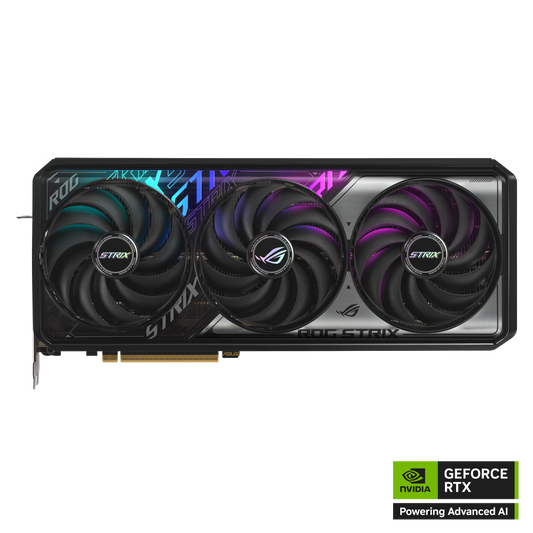 ASUS ROG Strix GeForce RTX 5070 Ti OC Edition 16GB GDDR7 Graphics Card (PCIe 5.0, 16GB GDDR7, HDMI/DP 2.1, 3.2-Slot, Axial-tech Fans, MaxContact Design with Vapor Chamber) (Certified Refurbished)