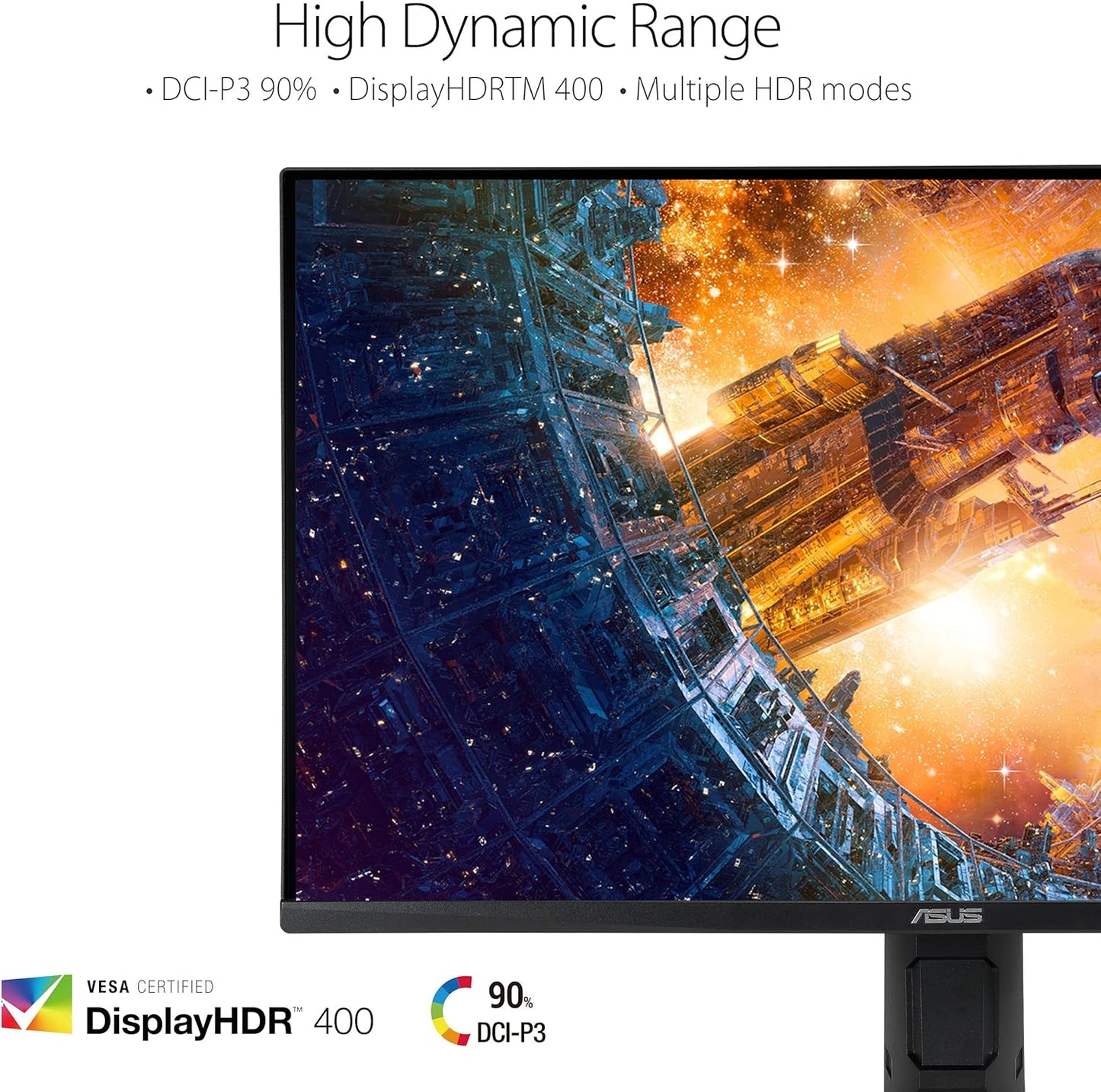 ASUS TUF Gaming 28" 4K 144HZ DSC HDMI 2.1 Gaming Monitor (VG28UQL1A) (Certified Refurbished)