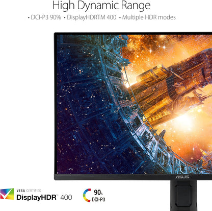 ASUS TUF Gaming 28" 4K 144HZ DSC HDMI 2.1 Gaming Monitor (VG28UQL1A) (Certified Refurbished)
