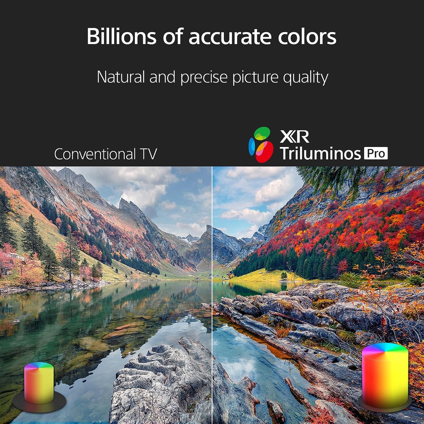 Sony 65 inch A80L BRAVIA XR OLED 4K Ultra HD HDR Smart Google TV with Dolby Vision/Atmos and Exclusive Features for Playstation 5 (XR65A80L) (Refurbished)