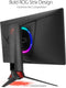 Asus ROG Strix XG258Q Gaming Monitor – 25 inch (24.5 inch viewable) FHD (1920x1080), Native 240Hz, 1ms, G-SYNC Compatible, FreeSync Premium, Asus Aura RGB (Certified Refurbished)
