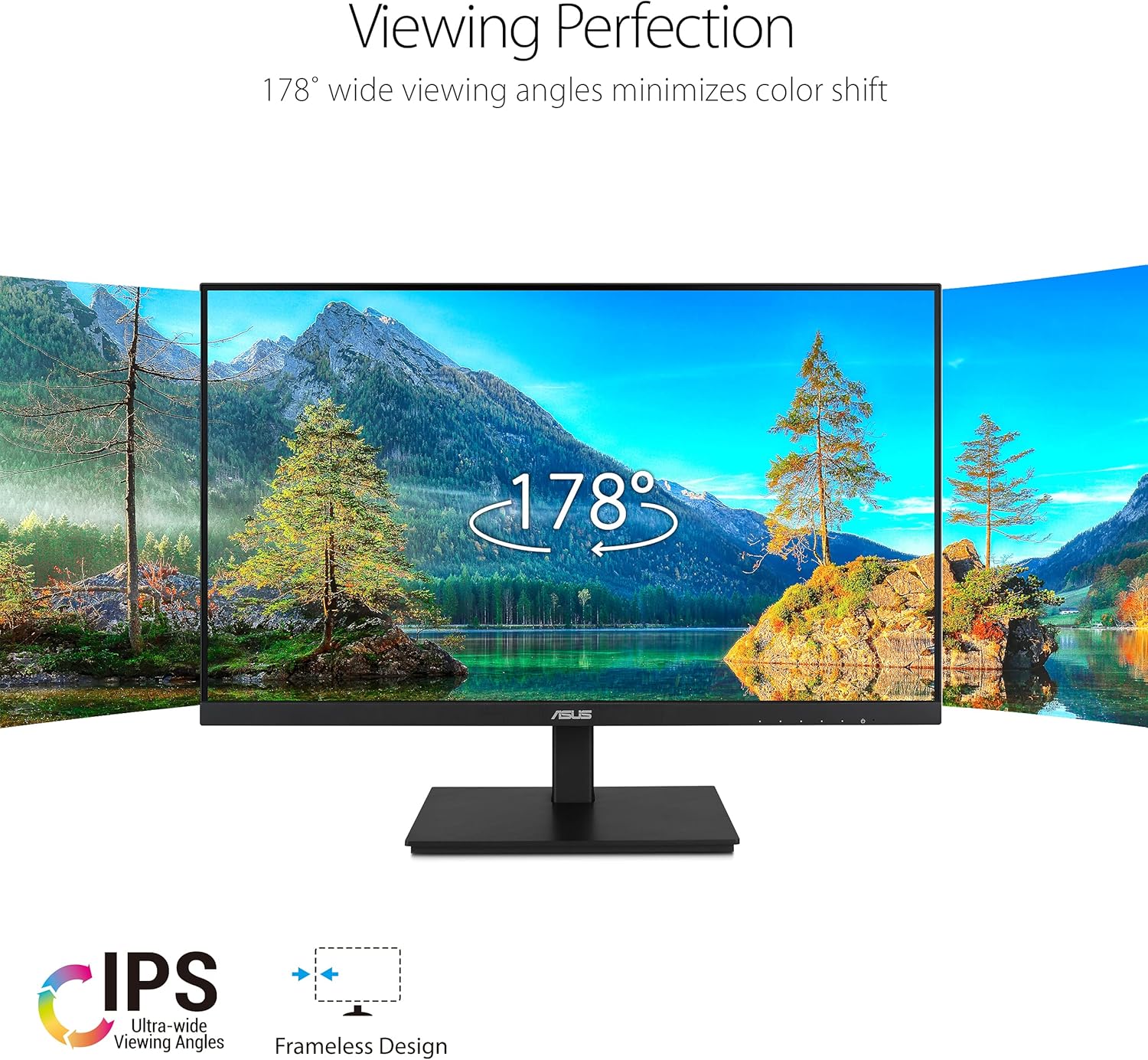 Asus VA24DQSB 23.8" Full HD LED LCD Monitor (Certified Refurbished)