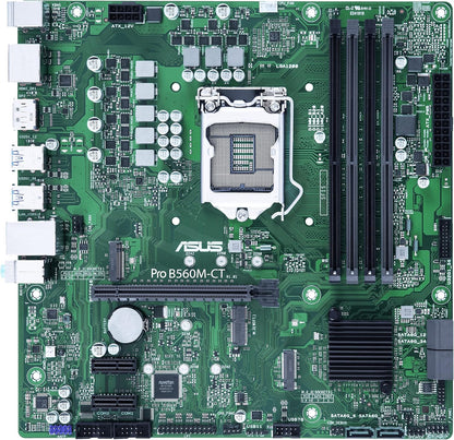 ASUS Pro-B560M-CT/CSM LGA1200 (Intel 10th&11th Gen) mATX Commerical Motherboard (Certified Refurbished)
