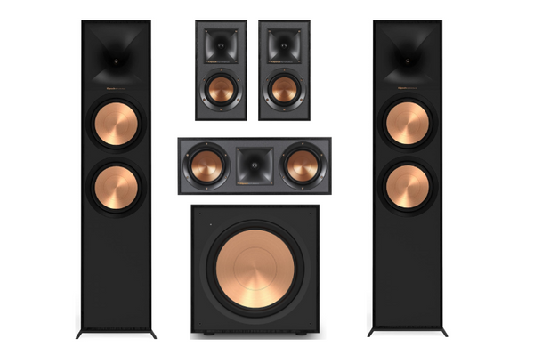 Klipsch Reference 5.1 Speaker Bundle #2 (Certified Refurbished)